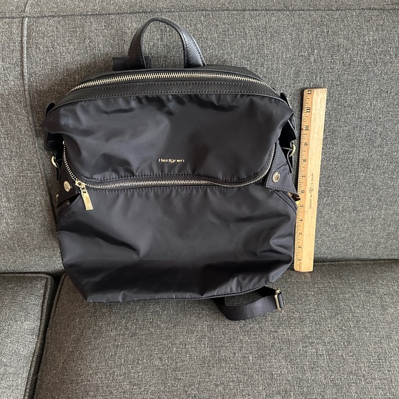 Hedgren Black Nylon Paragon Backpack main image 8